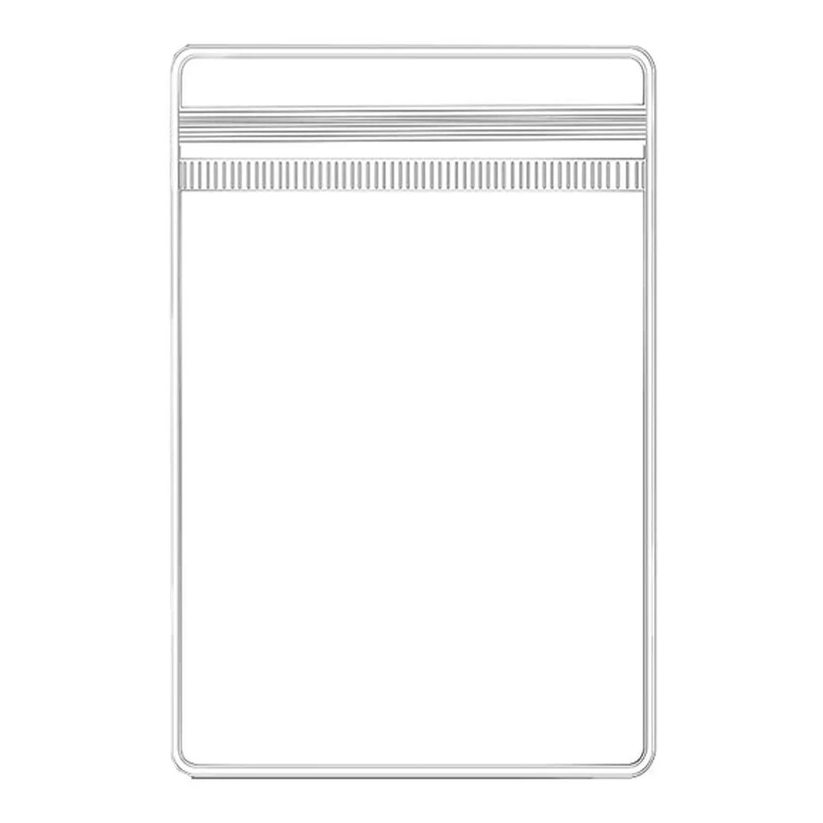 Self-Sealing Jewelry Bags 100PCS PVC