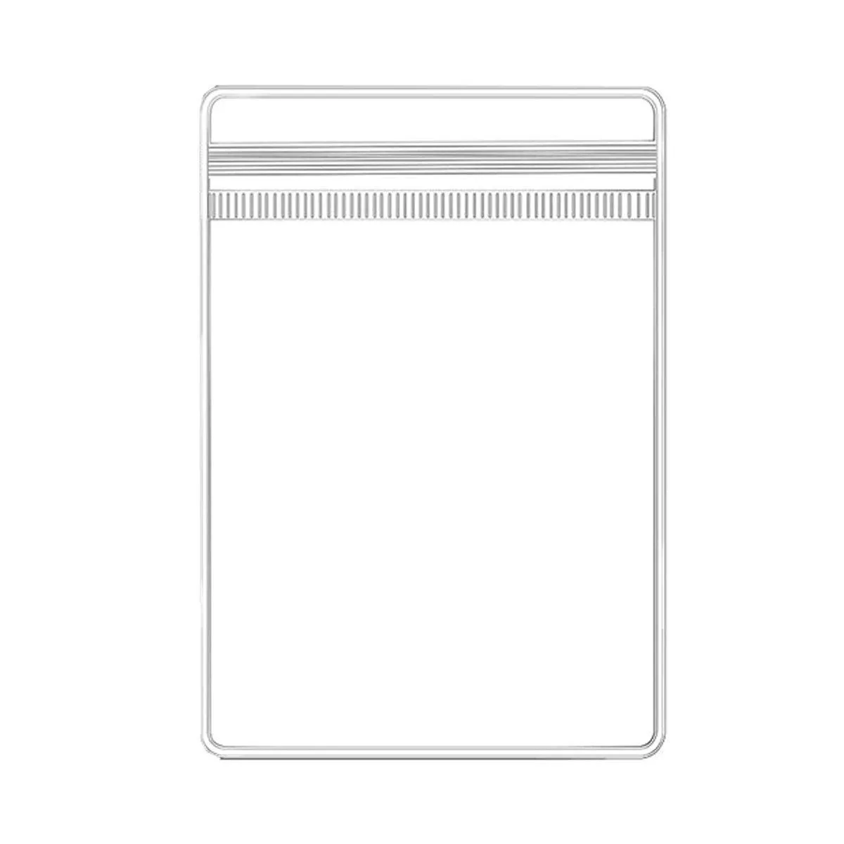 Self-Sealing Jewelry Bags 100PCS PVC