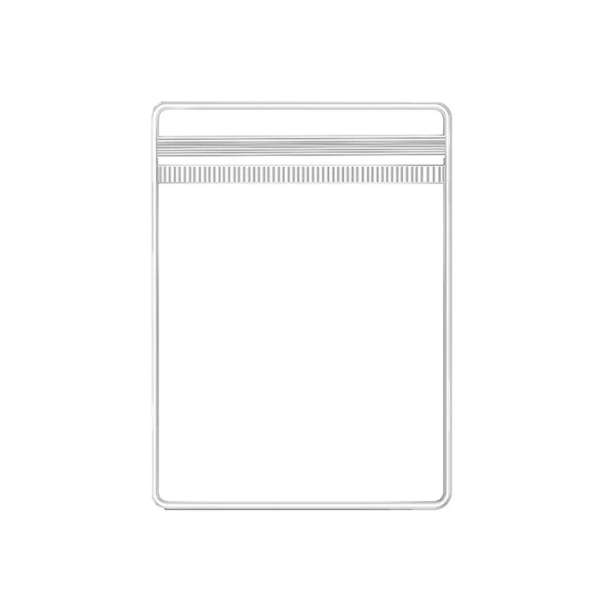 Self-Sealing Jewelry Bags 100PCS PVC
