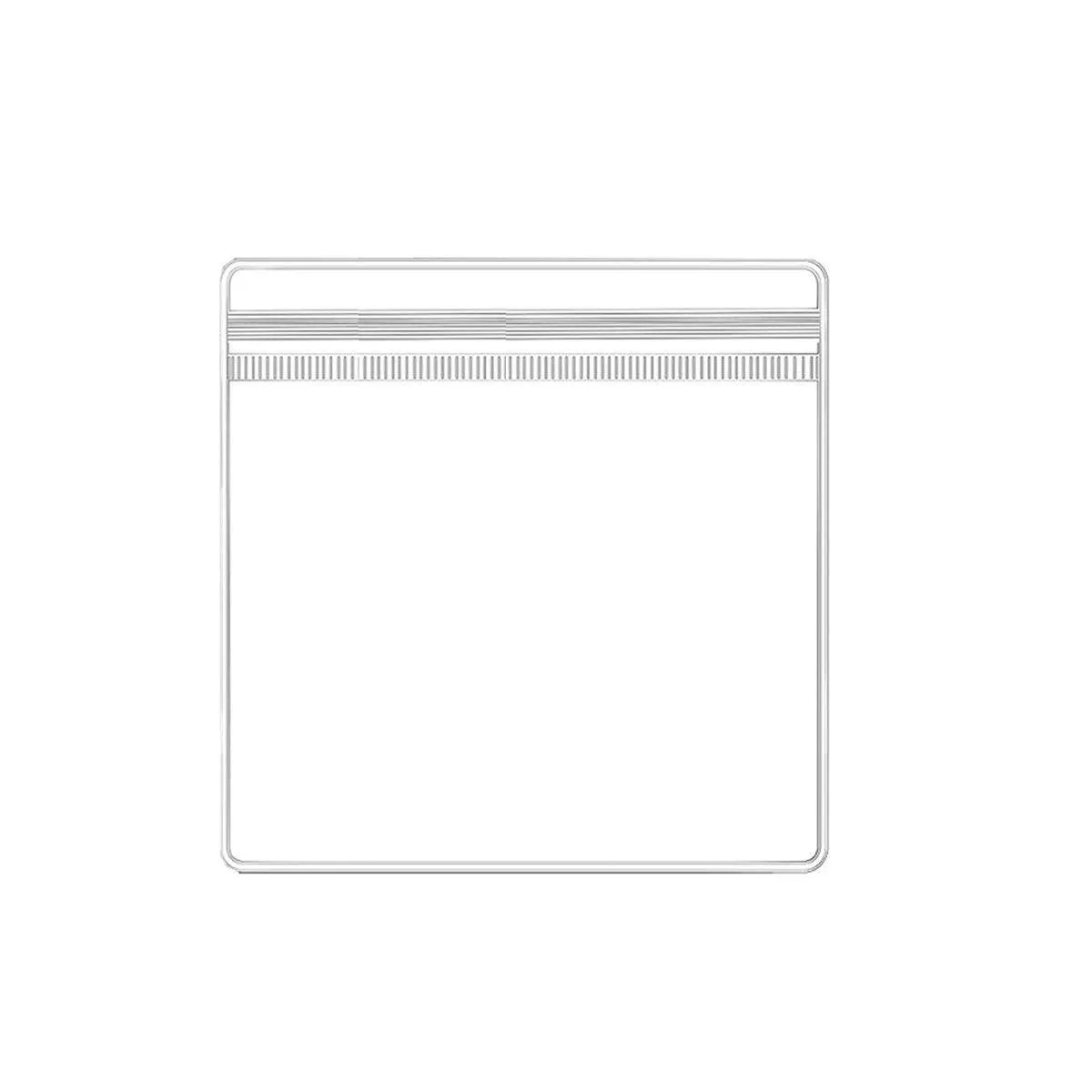 Self-Sealing Jewelry Bags 100PCS PVC