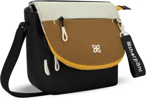 Sherpani Milli, Nylon Flap Crossbody Purse, Medium Shoulder Bag, Travel Crossbody Bags for Women, RFID Protection