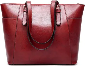 Shoulder Bags Handbags and Purses for Women Smooth PU Leather Top-Handle Bags Totes