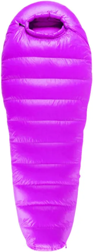 Sleeping Bag Down Sleeping Bag for Adults 4 Season Warm Cool Weather Portable Thermal Sleeping Bag with Storage Bag Traveling, and Outdoors (Color : Purple, Size : G)