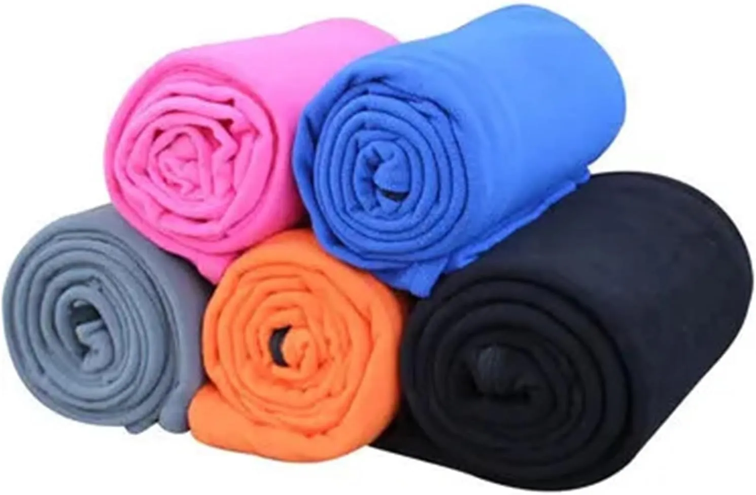 Sleeping Bag Ultra-Light Polar Fleece Sleeping Bag for Outdoor Camping Tent Bed Use,Travel Warm Sleeping Bag Liner Lightweight(Single Velvet Grey)