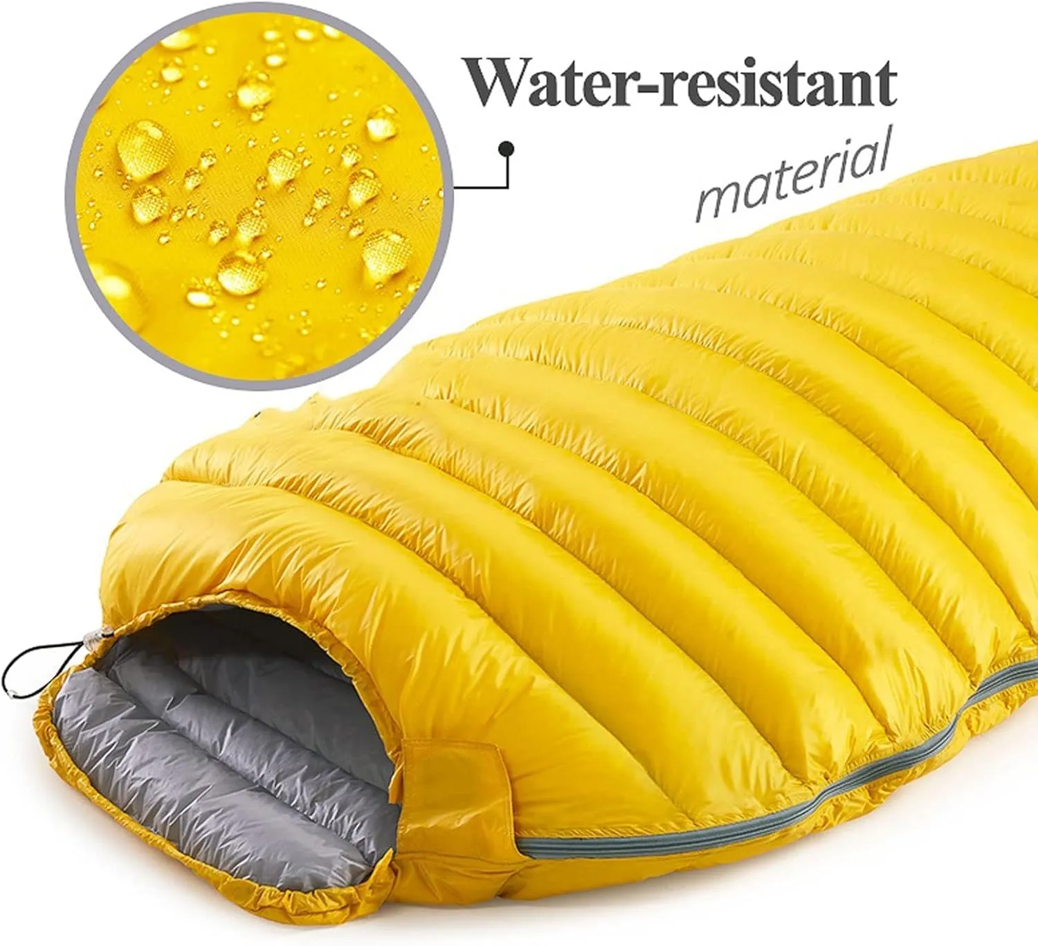Sleeping Bag Ultralight Warm Sleeping Bag White Goose Down Sleeping Bag Adults Backpacking Camping Mummy Sleep Bags