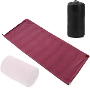 Sleeping Bags,YIWENG Outdoor Sleeping Bags Portable Emergency Sleeping Bag Light-Weight Fleece Sleeping Bag for Camping Travel Hiking