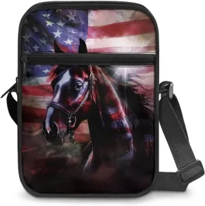 Small Messenger Bag for Women Crossbody Shoulder Satchel Travel Cross Body Purse Cellphone Wallet
