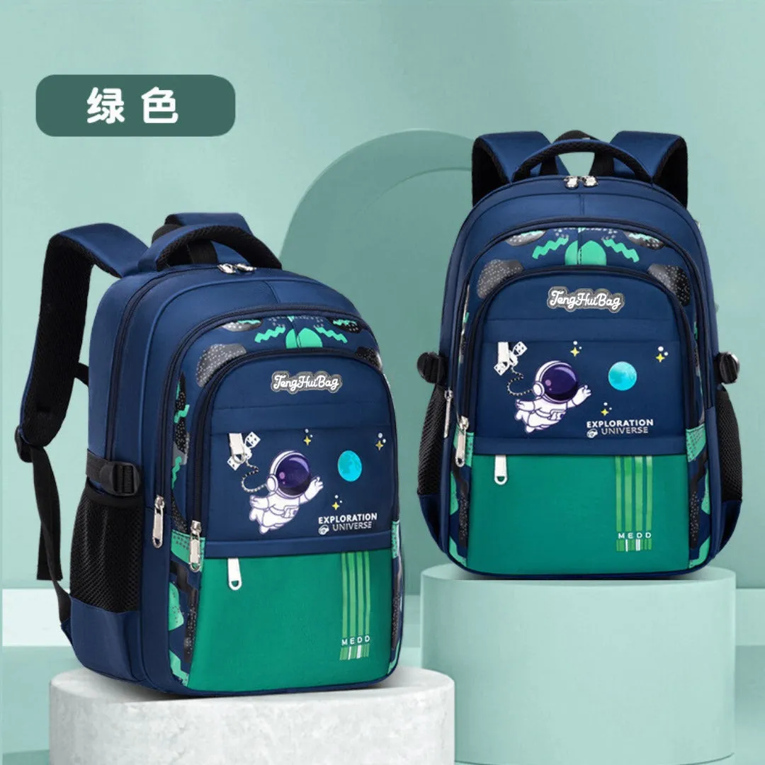 Spaceman Kids School Bag 2 to 4 Grade