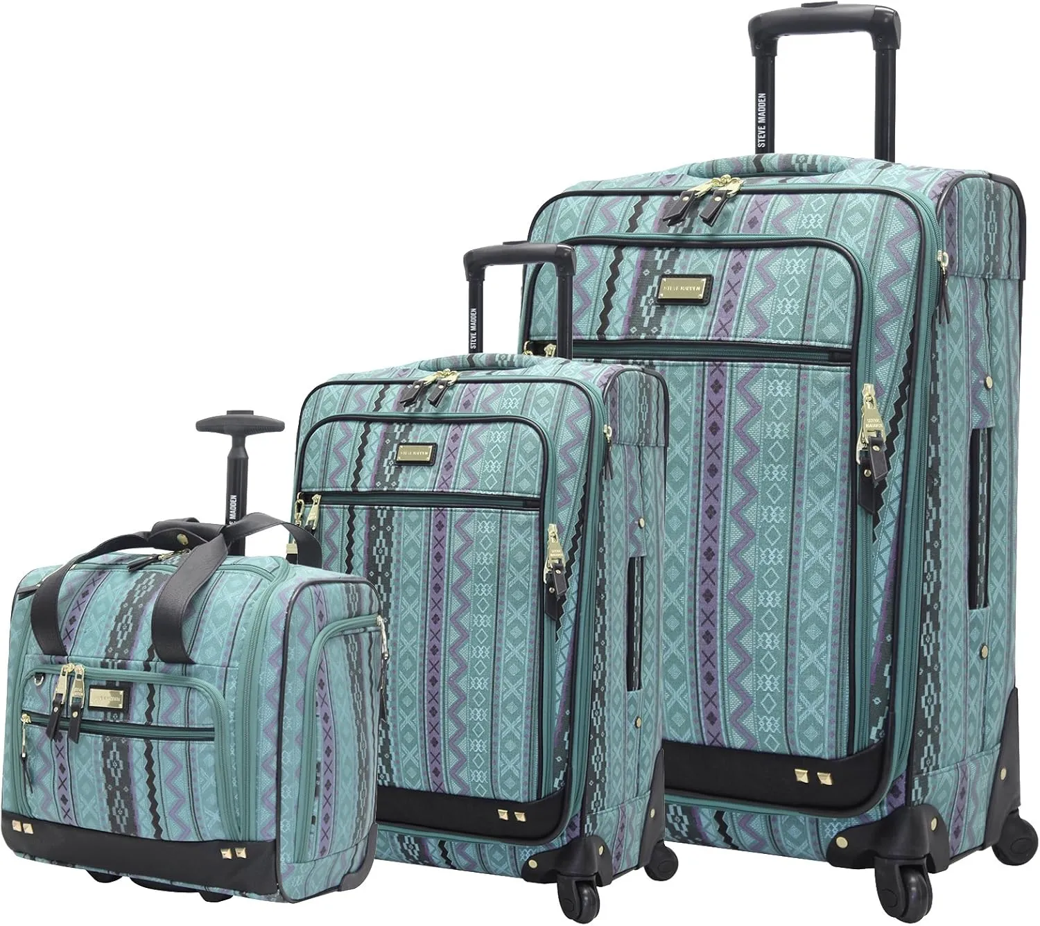 Steve Madden Unisex-Adult (Luggage only) Spinner, Legends Turquoise, One Size