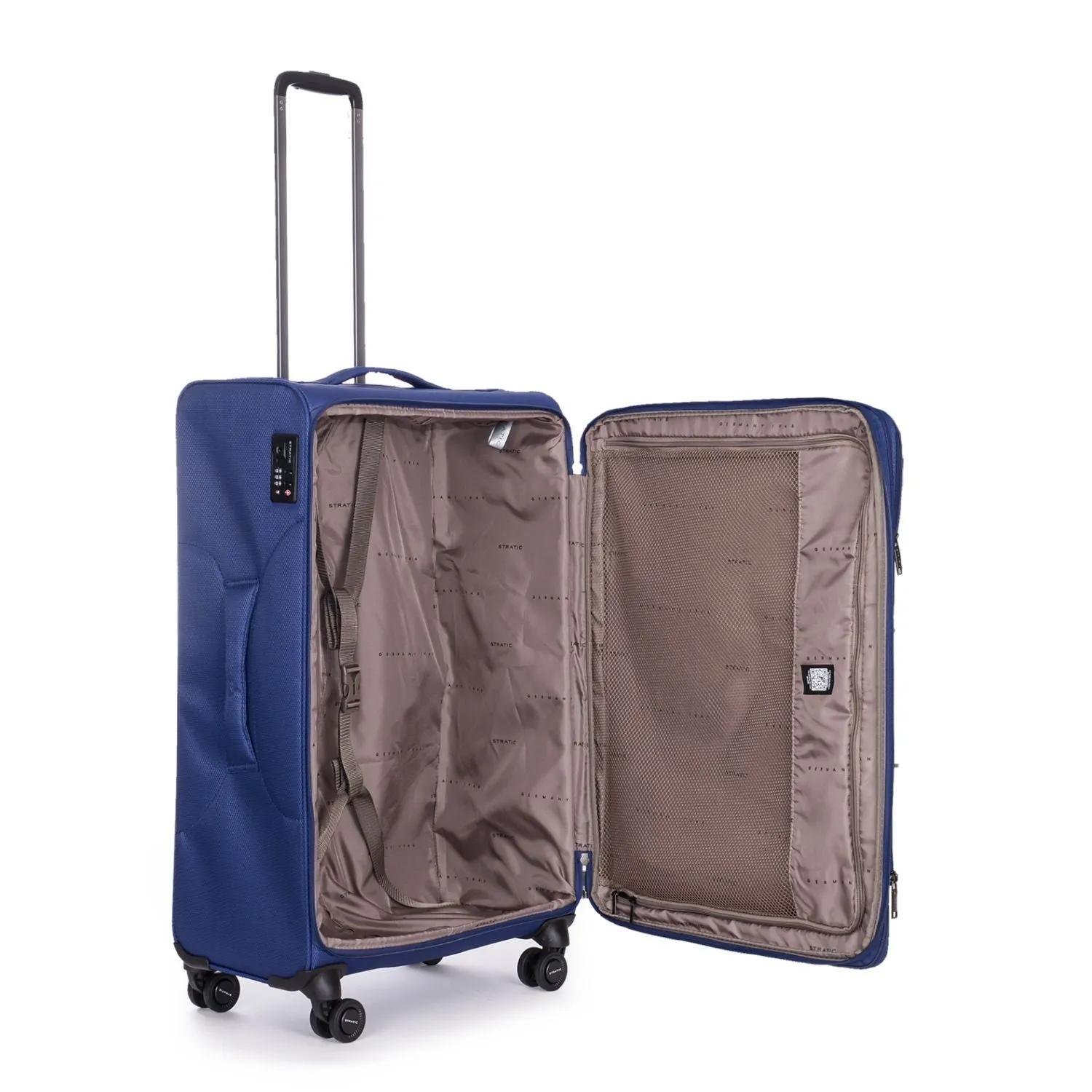 Stratic Light   Suitcase L With Front Access Opening