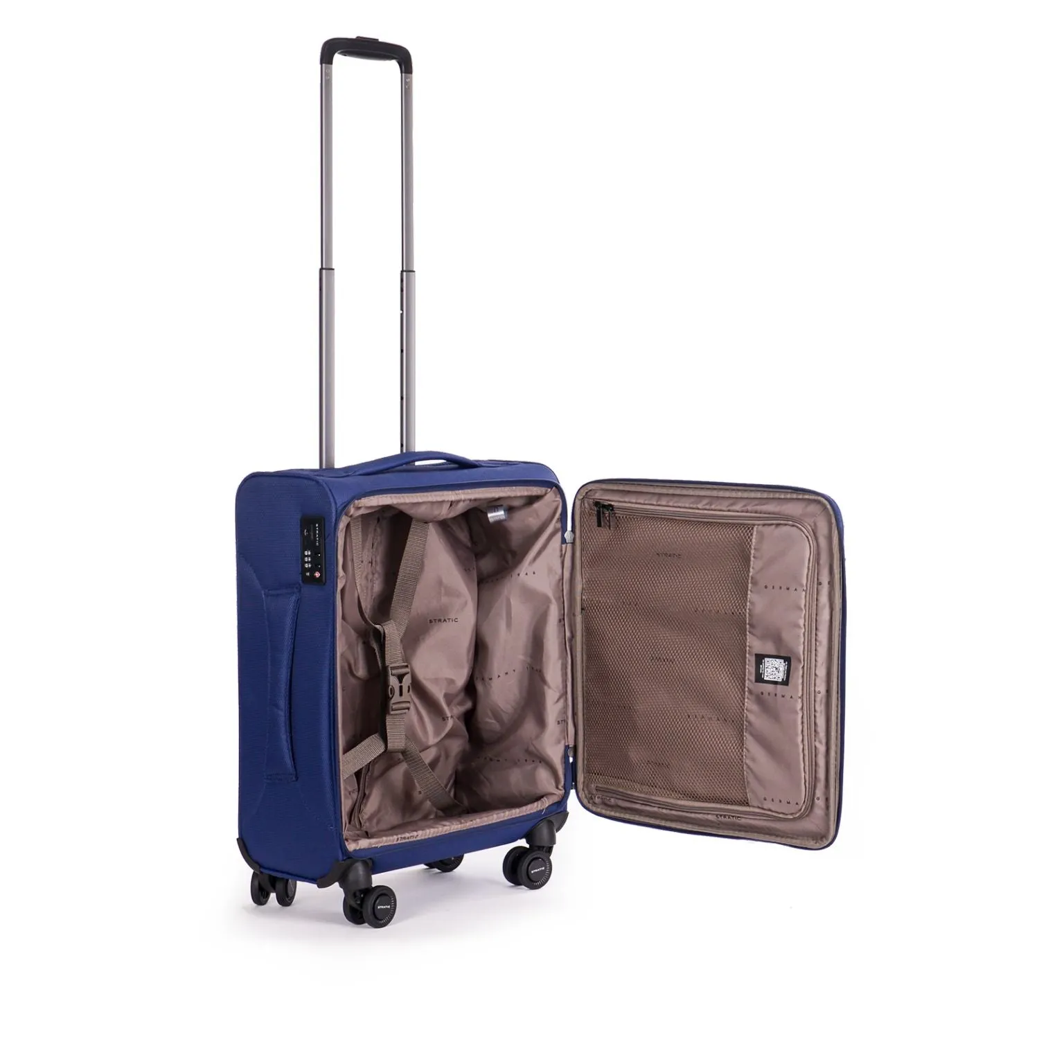 Stratic Light   Suitcase S With Front Access Opening