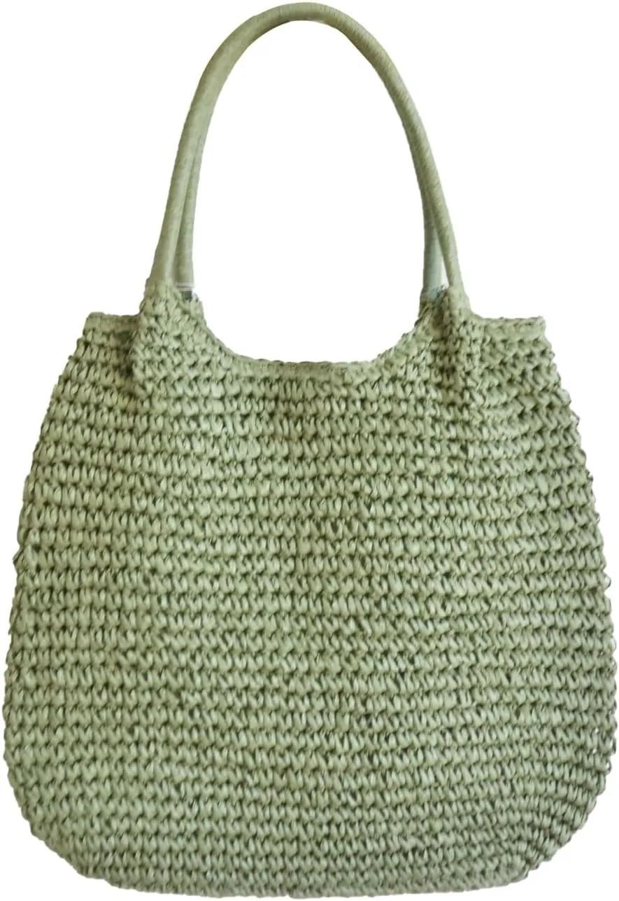 Straw Beach Bag for Women Hobo Tote Purse Shoulder Bag Everything Holiday Work Everyday Summer Outdoor Vacation