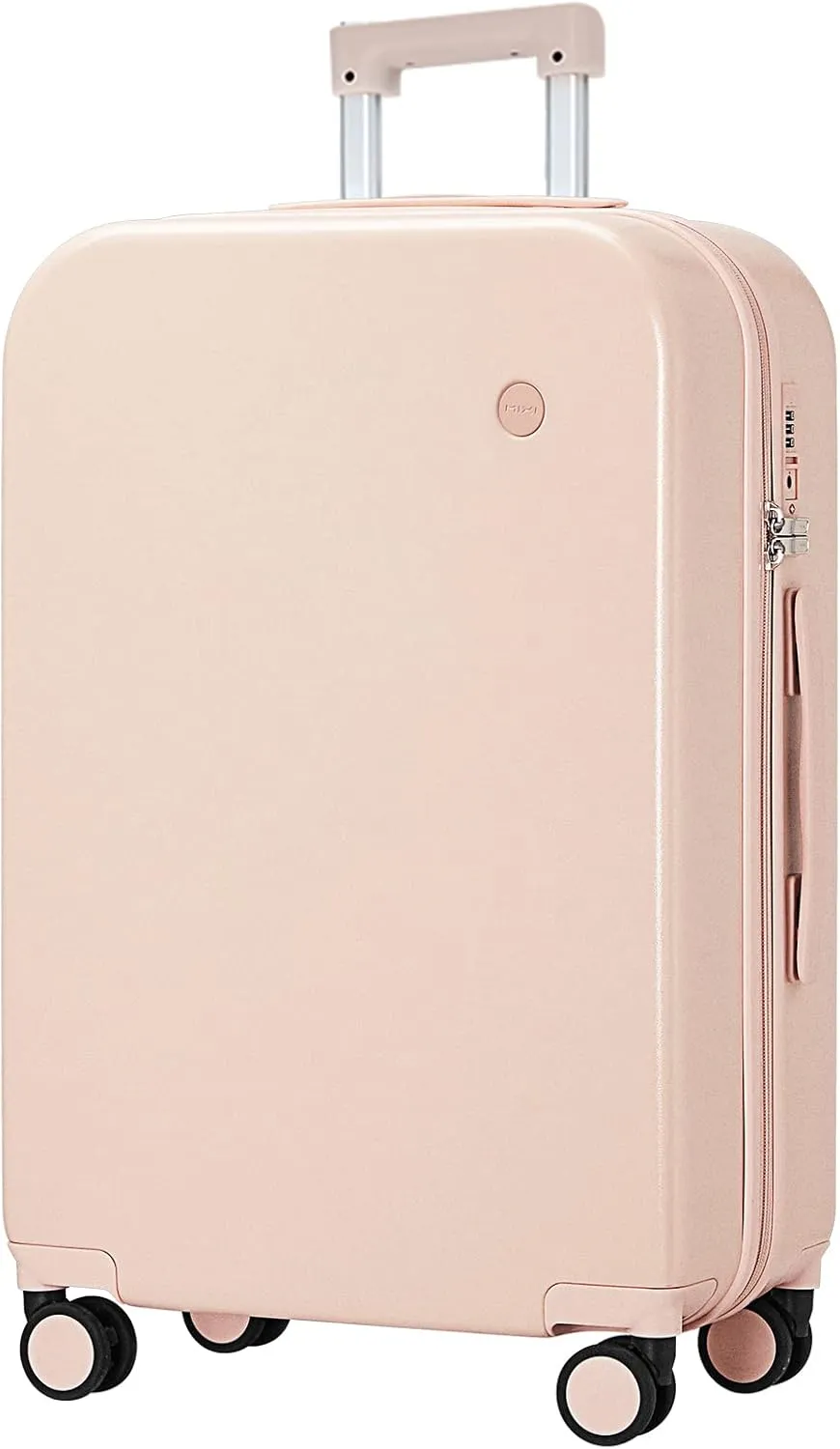 Suitcase Luggage with Spinner Wheels, Mixi Hardside Rolling Suitcase PC with Cover & TSA Lock Lightweight Travel Case