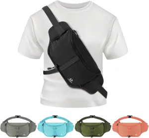 Sukeen Hiking Waist Packs Portable,Water Resistant Fanny Bag with Adjustable Strap For Outdoors Workout Traveling Cycling Dog Walking