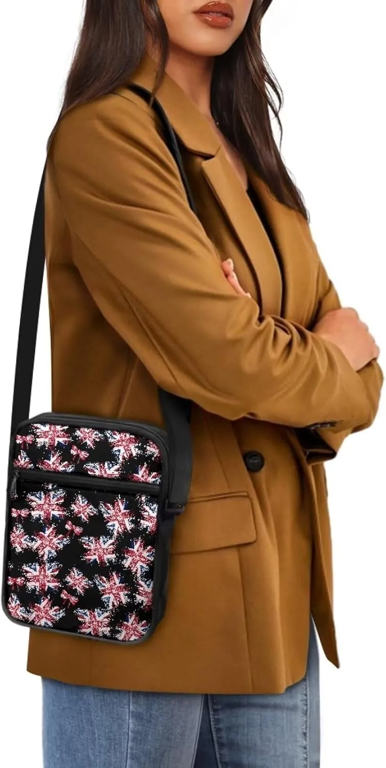Suobstales Crossbody Bags for Women Shoulder Bag Cell Phone Pouch with Adjustable Strap, Small Messenger Bag Casual Purse