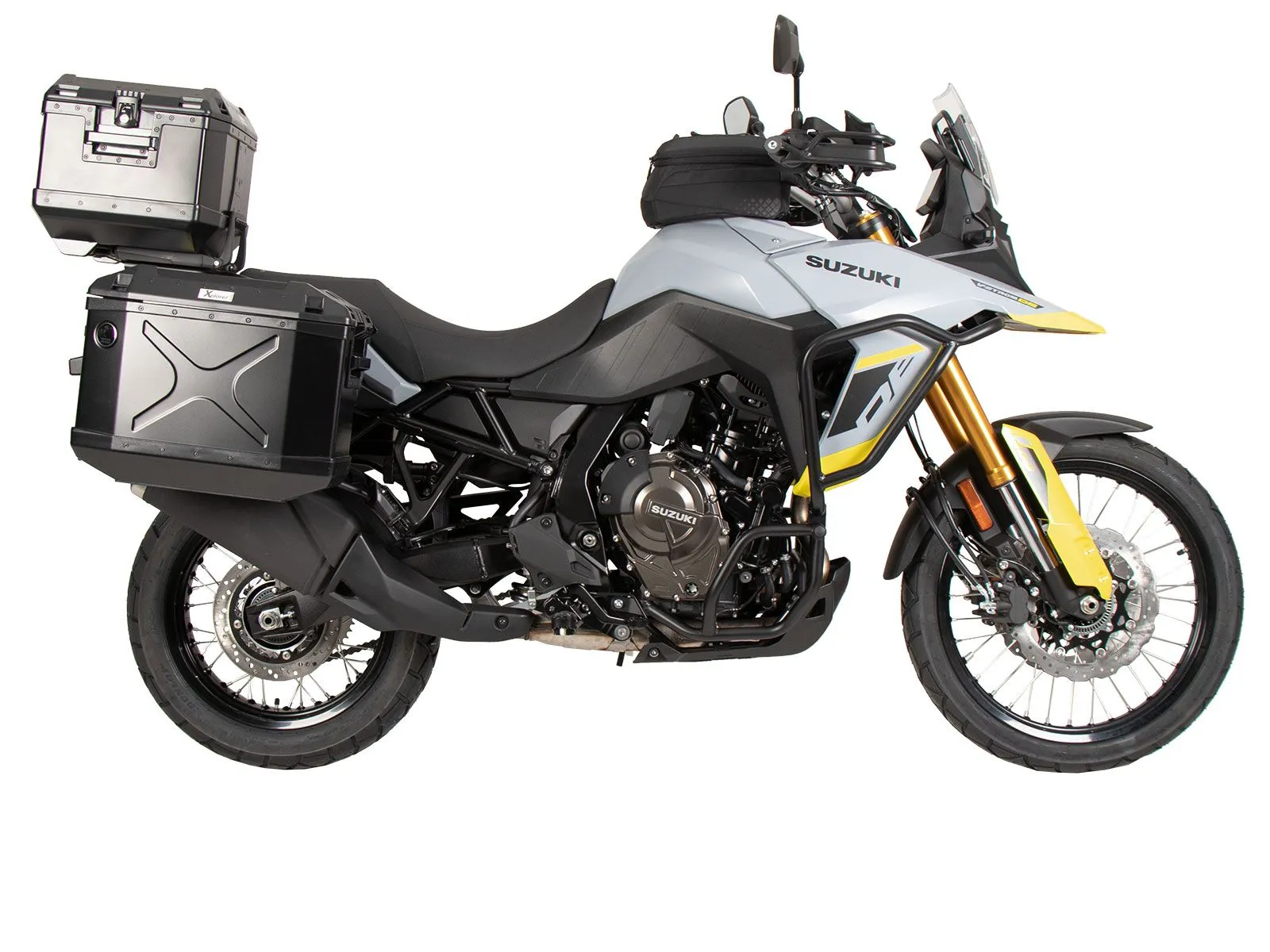 Suzuki V-Strom 800 DE Sidecase Carrier - Cutout Series with Xplorer