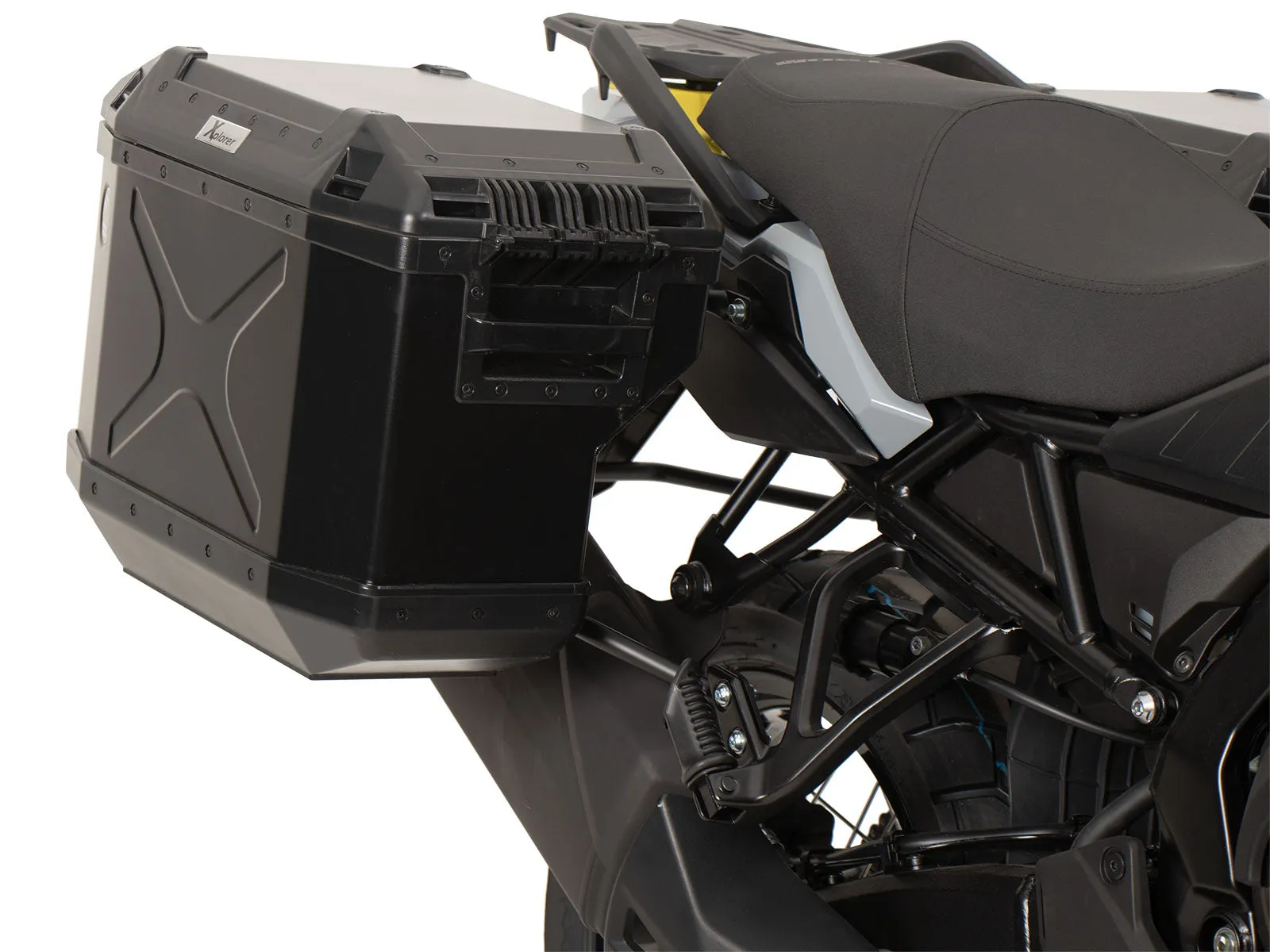 Suzuki V-Strom 800 DE Sidecase Carrier - Cutout Series with Xplorer