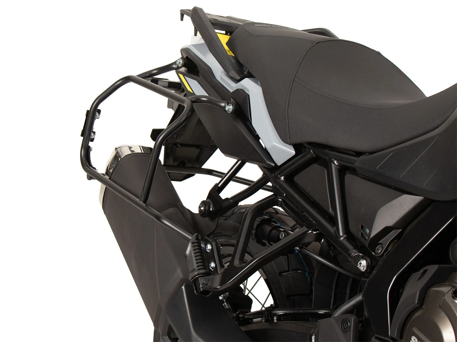 Suzuki V-Strom 800 DE Sidecase Carrier - Cutout Series with Xplorer