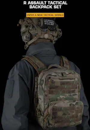 Tactical Backpack Outdoor Large Capacity Equipment Pack Can be External Accessory Bag Hunting Hiking Camping Equip (BCP)