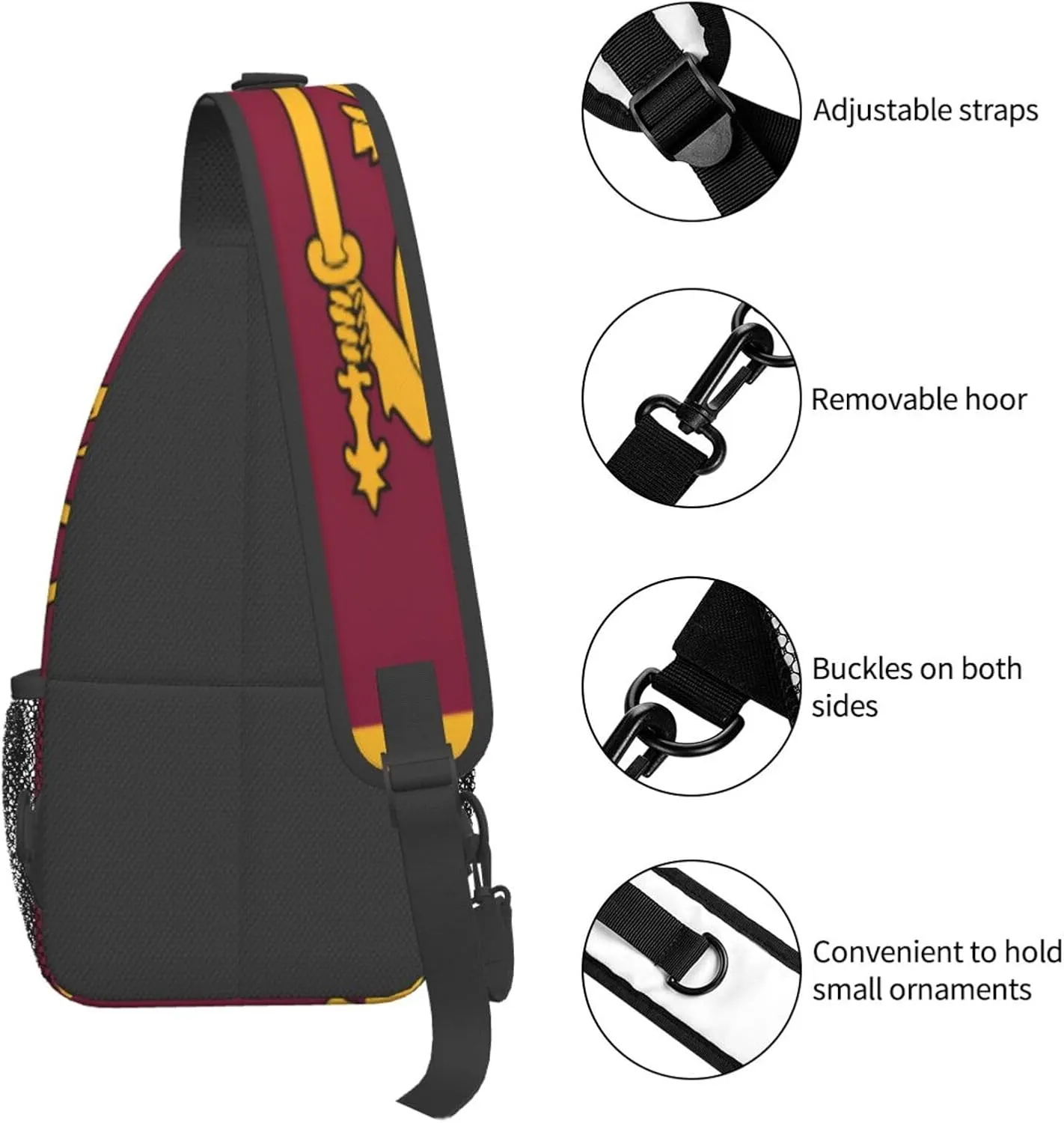 Tanzania Flag Men's And Women's Small Crossbody Bags Chest Bags Daily Bags Are Suitable For Outdoor Hiking Trips