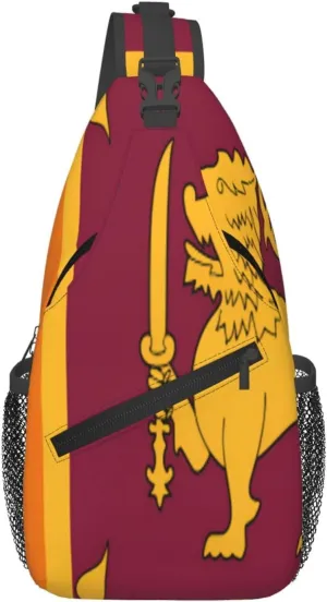 Tanzania Flag Men's And Women's Small Crossbody Bags Chest Bags Daily Bags Are Suitable For Outdoor Hiking Trips