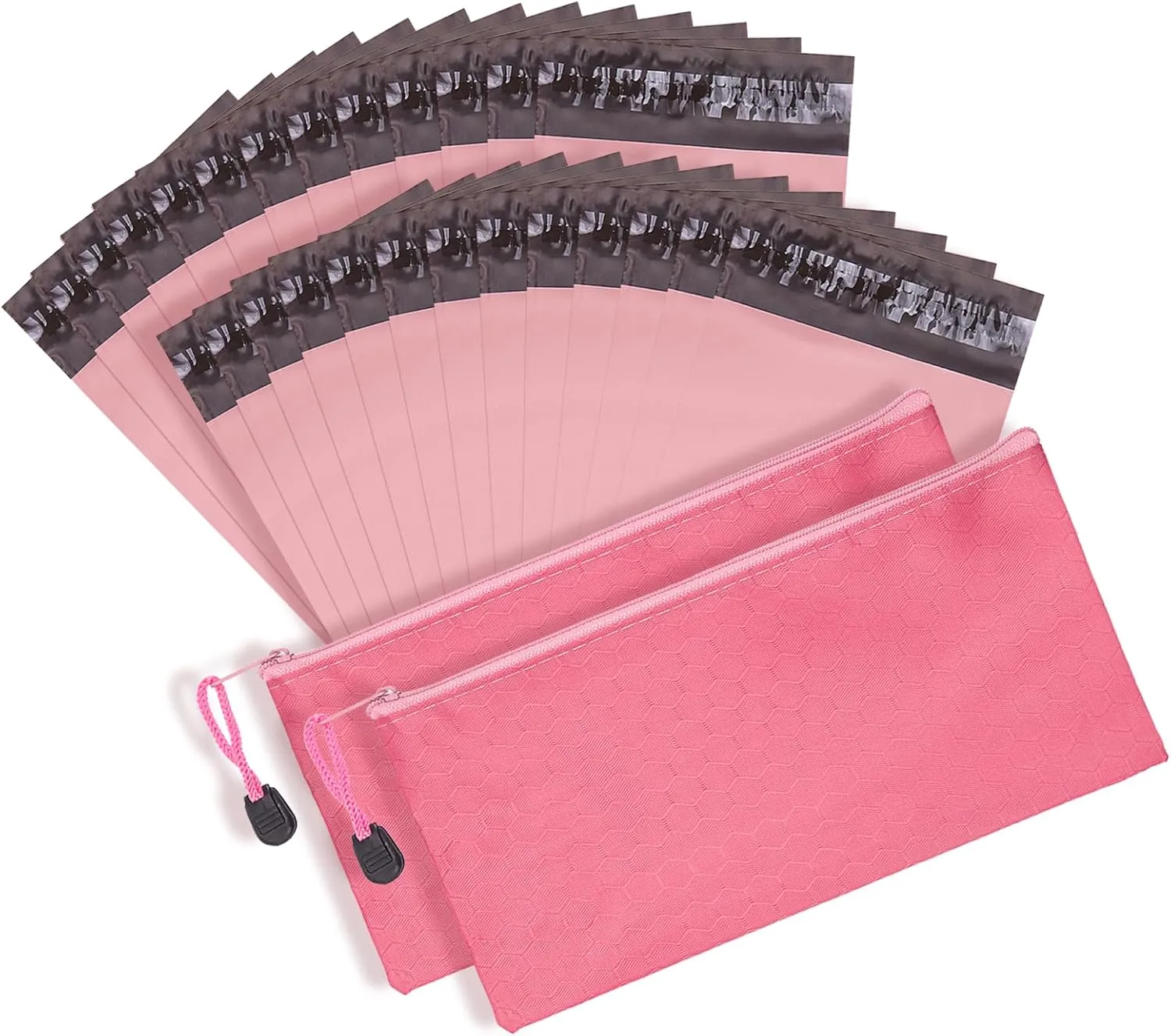 Terdey Sanitary Napkin Disposal Bag, Women Personal Disposal Bag, Self Sealing Privacy Protection Sanitary Tampons Bag, Disposal Sanitary Napkin menstrual liners Bag with Zipper Bag Pink 202 PCS
