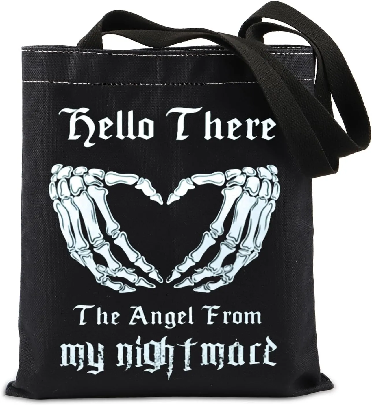 There The Angel From My Nightmare Gift Blink Punk Rock Music Christmas Nightmare Movie Fans Gift Tote Bag