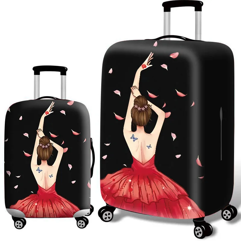 Thickened Elastic Wear-resistant Luggage Protective Cover