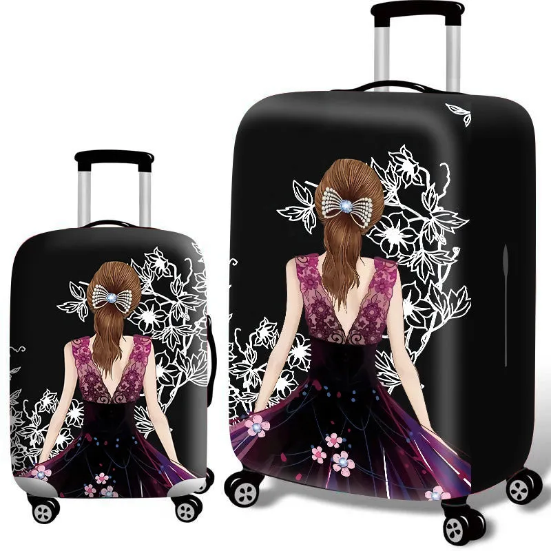 Thickened Elastic Wear-resistant Luggage Protective Cover