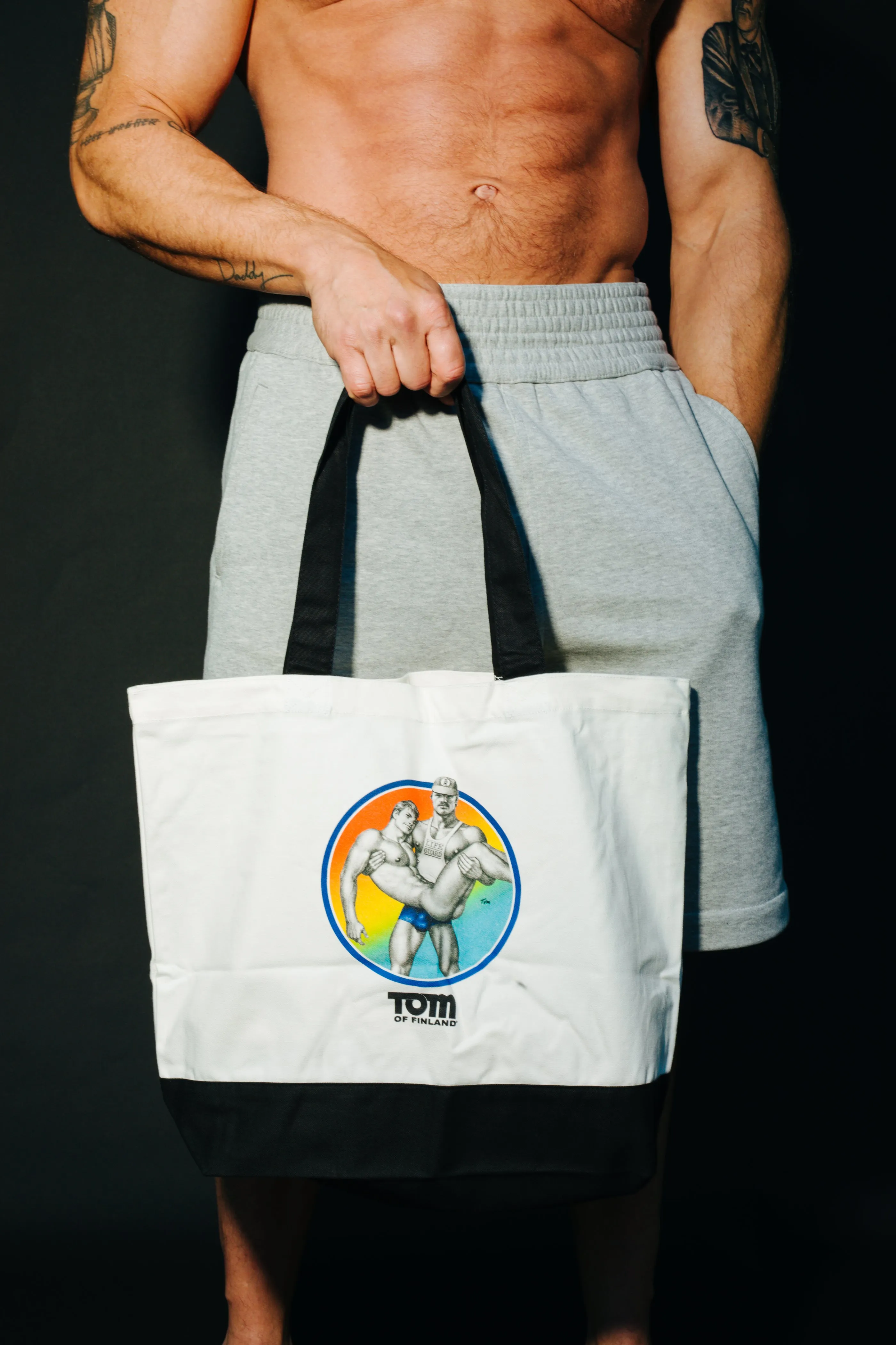 Tom of Finland Tote Bag by Peachy Kings