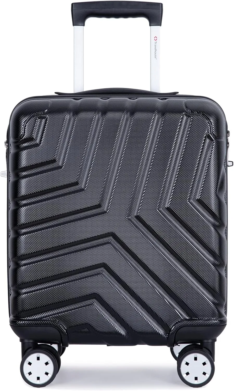 Travelhouse 16 Inch Carry On Luggage Airline Approved,Hardshell Small Carry Suitcases with 360° Spinner Wheels, Rolling Suitcase with TSA Approved