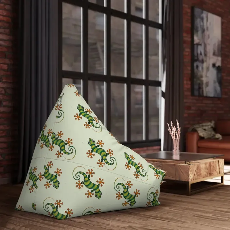 Trendy Lizzard Bean Bag Cover for Cozy Home Decor