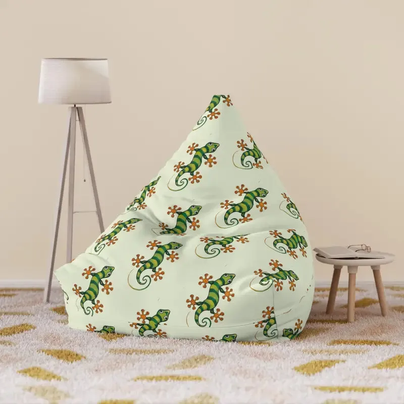 Trendy Lizzard Bean Bag Cover for Cozy Home Decor