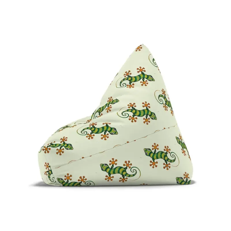 Trendy Lizzard Bean Bag Cover for Cozy Home Decor