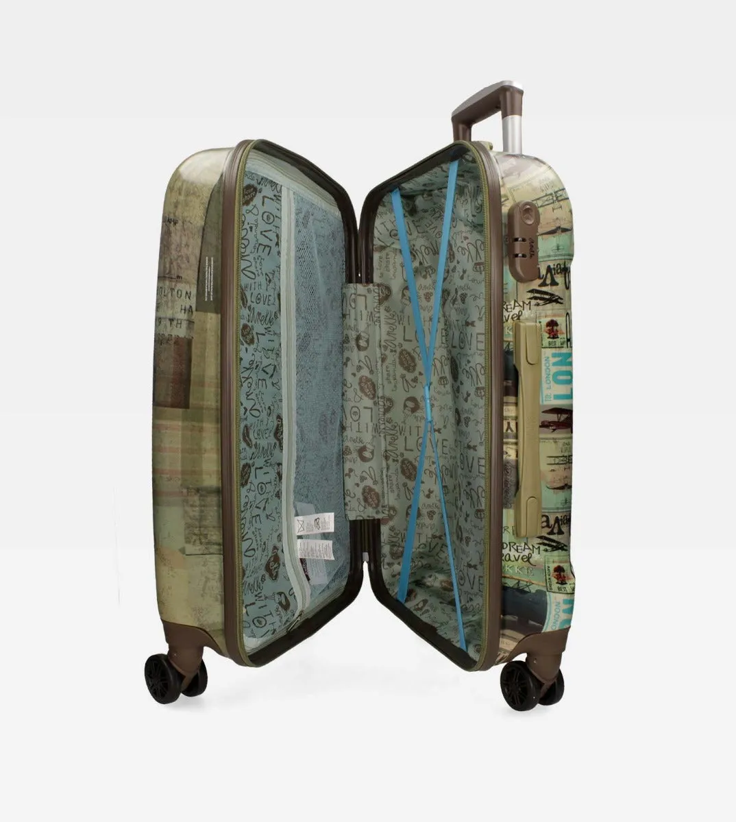 Trendy set of suitcases