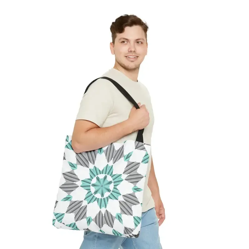 Turn Heads with an Abstract Pattern Tote Bag