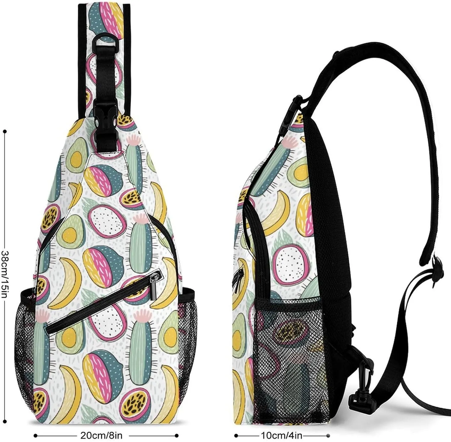 Underwater Paisley Versatile And Convenient Multipurpose Crossbody Bag - Perfect for Travel And Hiking
