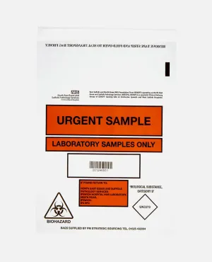 Urgent Samples Transport Bags