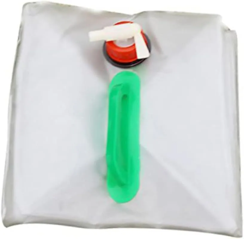 VANZACK Portable Water Container 5 Gallon/20l Collapsible Water Carrier Bag Flexible Material for Outdoor Use