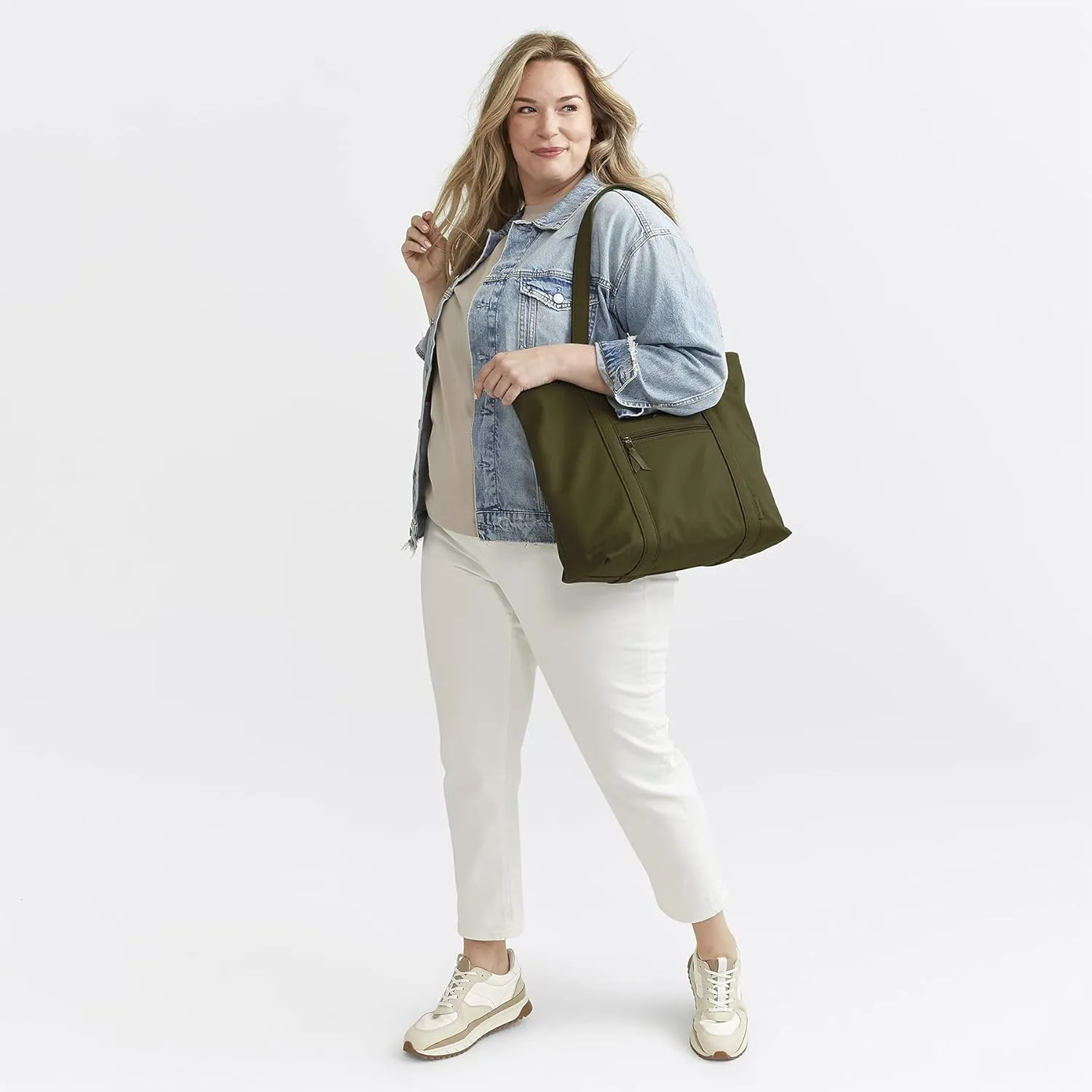 Vera Bradley Women's Cotton Vera Tote Bag