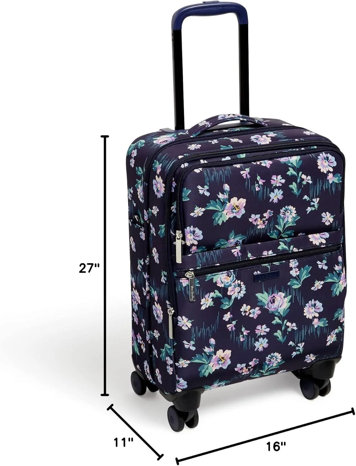 Vera Bradley Women's Softside Rolling Suitcase Luggage