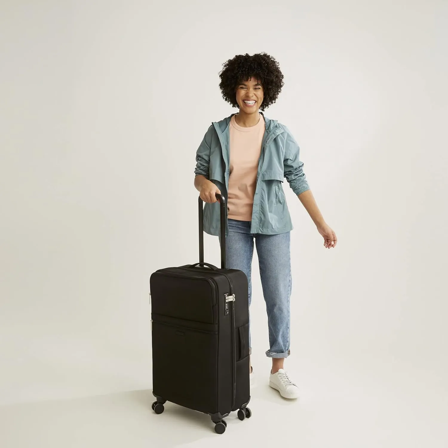 Vera Bradley Women's Softside Rolling Suitcase Luggage