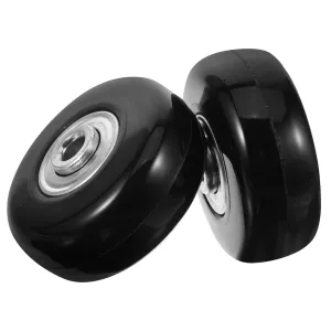 Versatile Luggage Suitcase Wheels 2pcs Replacement Castor Wheels for Smooth Rolling