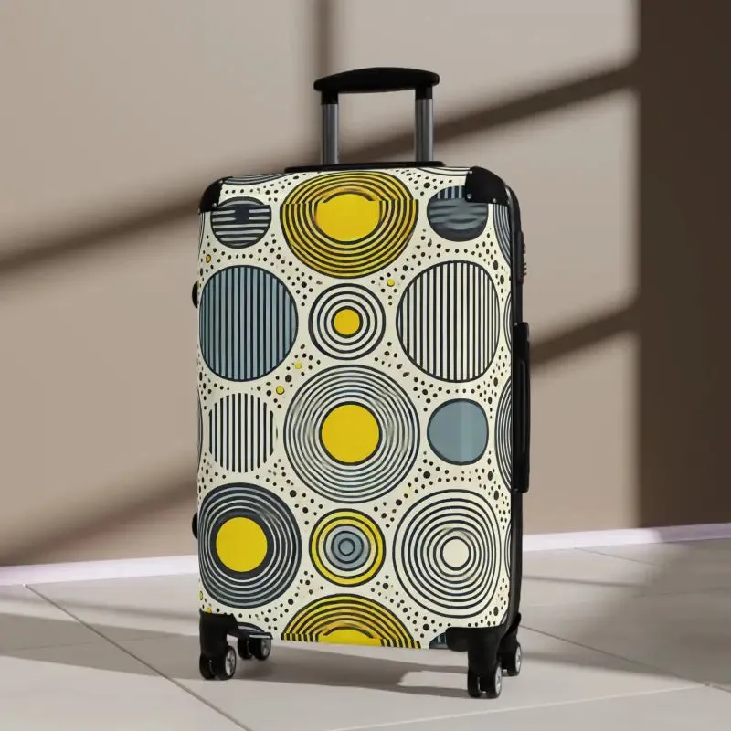 Vibrant Fashion Travel Suitcase for Chic Jetsetters