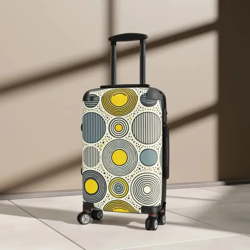 Vibrant Fashion Travel Suitcase for Chic Jetsetters