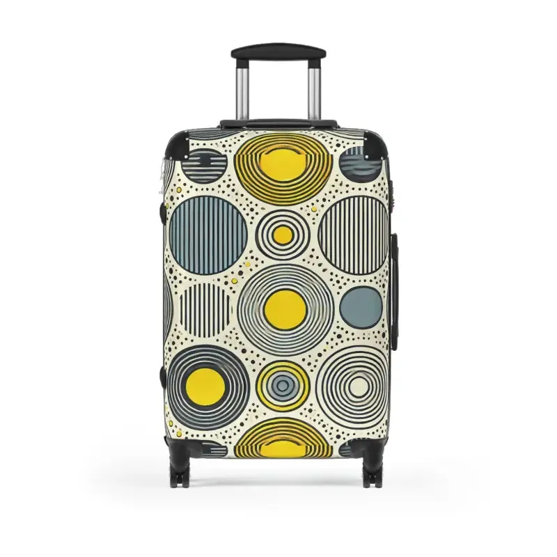 Vibrant Fashion Travel Suitcase for Chic Jetsetters