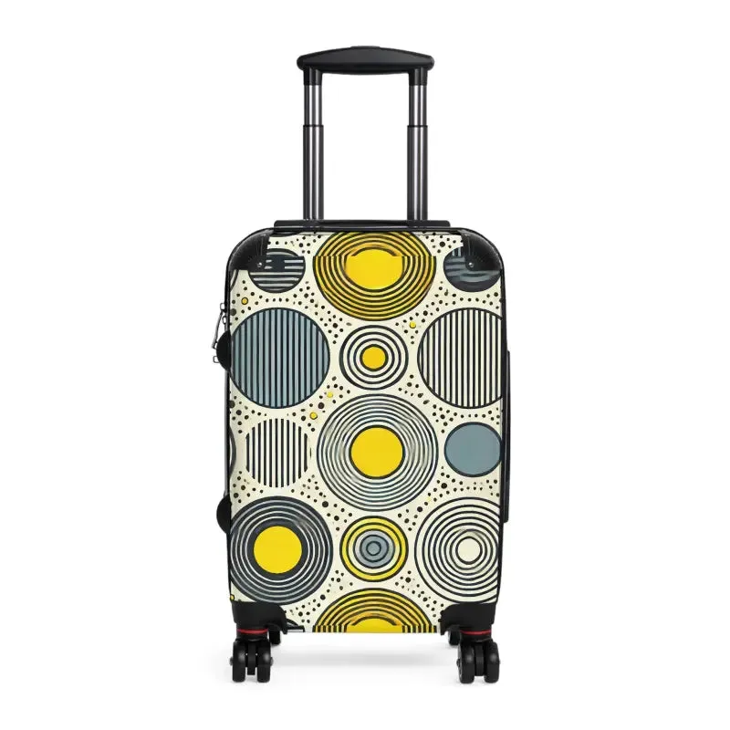 Vibrant Fashion Travel Suitcase for Chic Jetsetters