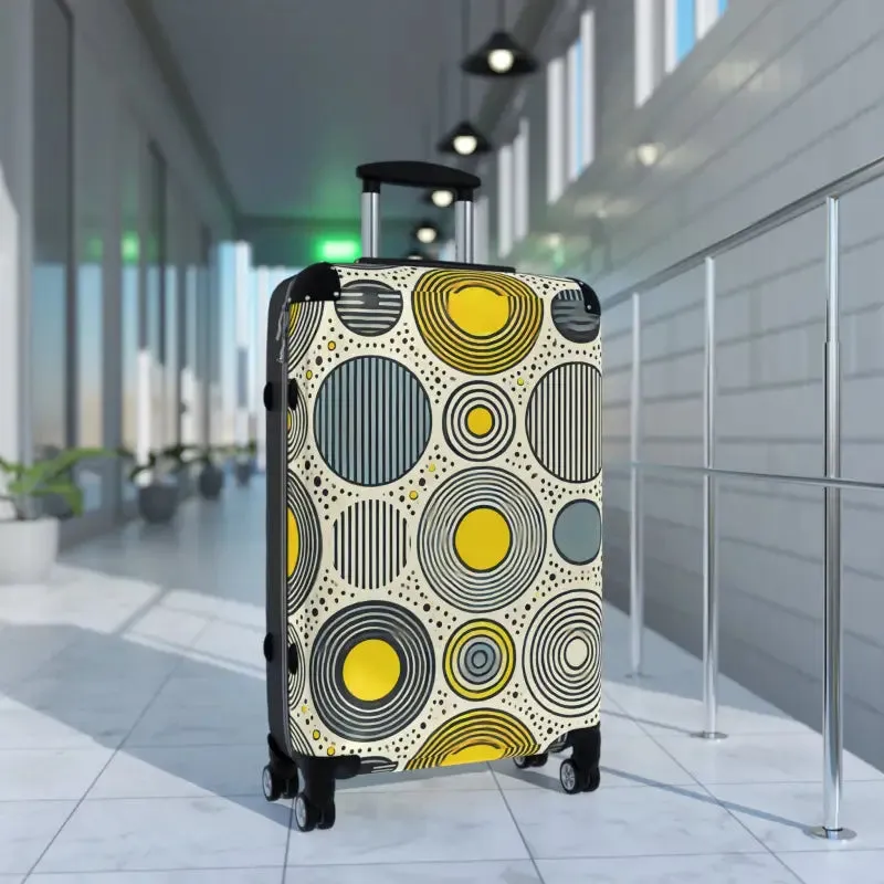 Vibrant Fashion Travel Suitcase for Chic Jetsetters