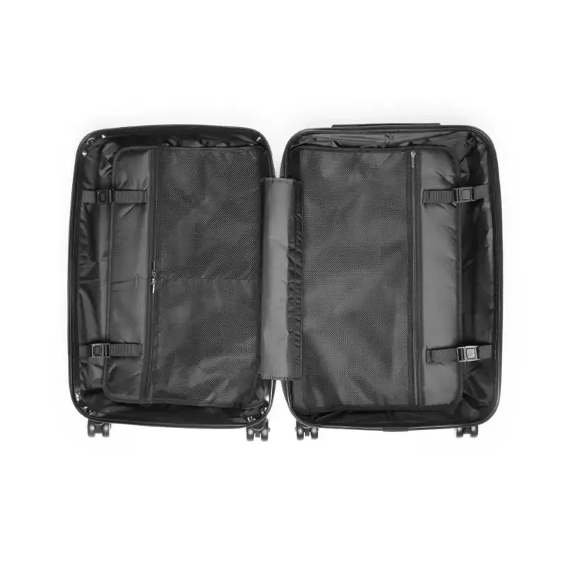 Vibrant Fashion Travel Suitcase for Chic Jetsetters