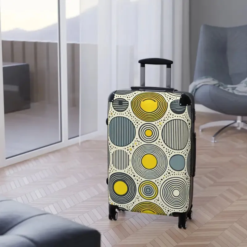 Vibrant Fashion Travel Suitcase for Chic Jetsetters